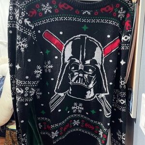 Star Wars Black and Red Crewneck Sweater